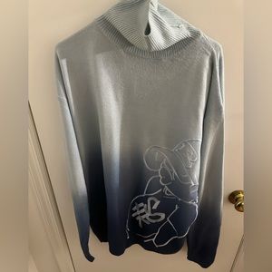 Sky Blue Turtleneck by School of Hard Knocks (SOHK), Size XL